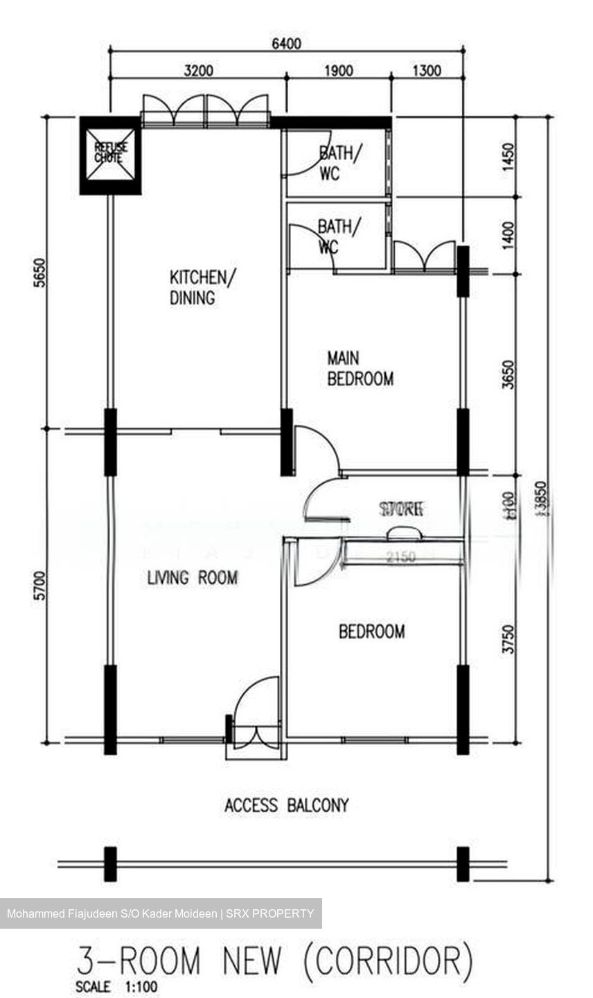 Blk 423 Garden Hill (Bedok), HDB 3 Rooms #514502221